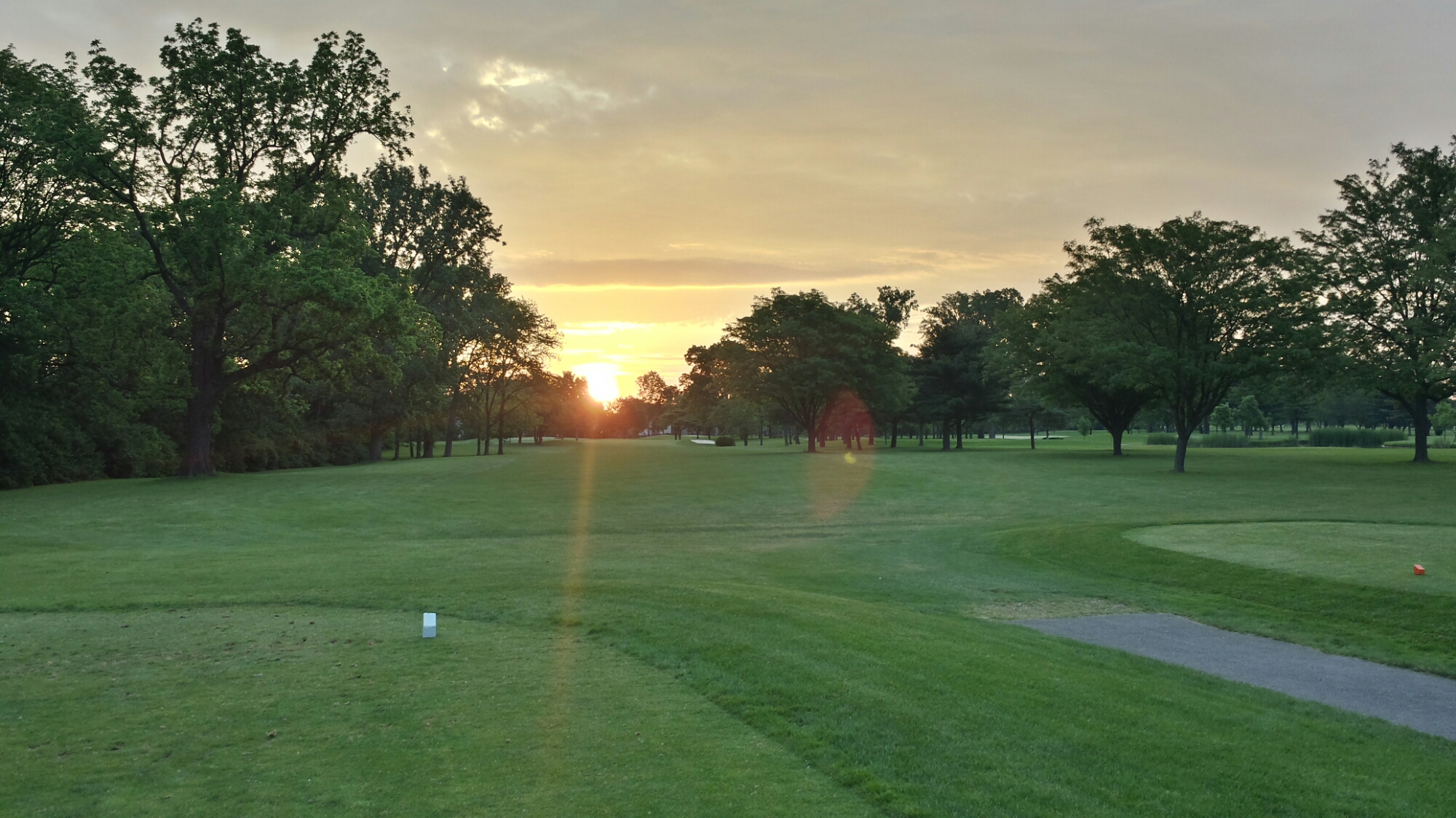 Wilson Road Golf Course sunrise Mateo de Colón